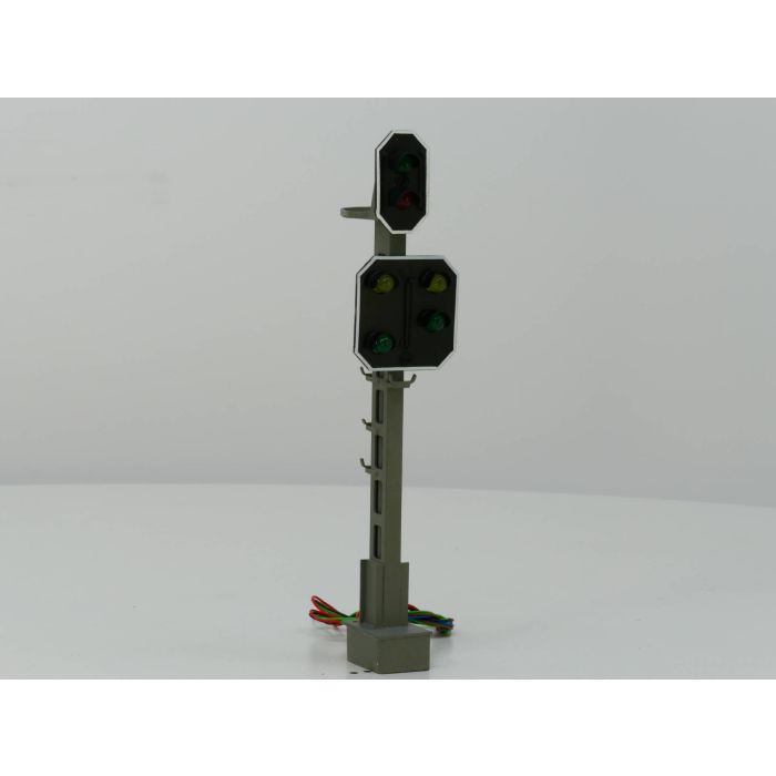 Semaphore AG 38/10204 Rhb Haubtsignal mitt Vorsignal, Voll Metall Ausfürung