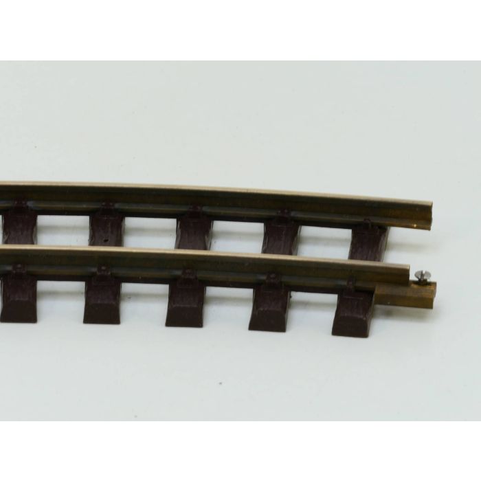 LGB 15000 Gebogenes Gleis,R2,30 Grad, Buiten gebruikt, Met Schroefbare railverbinders