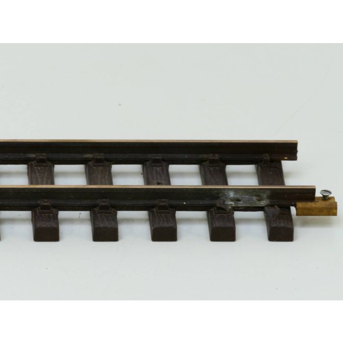 LGB 10600 Gerades Gleis, 600mm, Met Schroefbare railverbinders, Soldeer resten