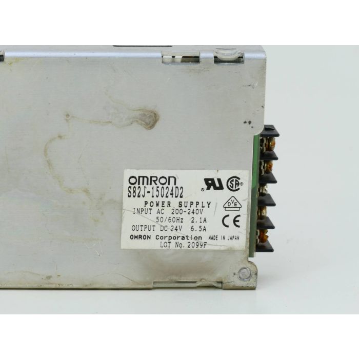 OMRON power supply 24V 6,5A