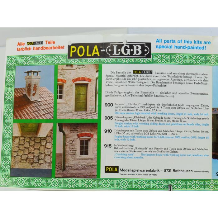 POLA (LGB) info blad 1976