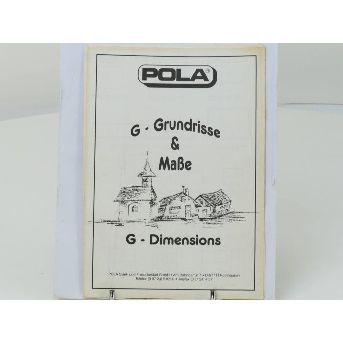 POLA G - Grundrisse & Maße G - Dimensions