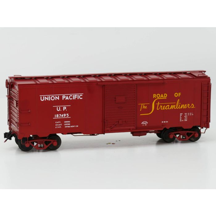 Spur 1 Accucraft AM32-554 Union Pacific 40Ft Boxcar U.P 187495