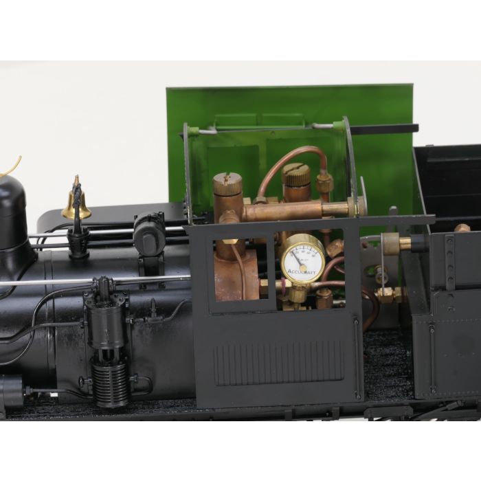 Accucraft AC77-218  Shay 28T Class B, Coal Burning Live Steam 1:20,3