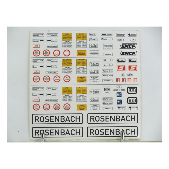 PIKO Stickervel 093 Rosenbach