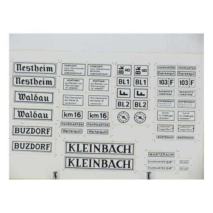 POLA Stickervel 057 Nestheim Waldau Kleinbach