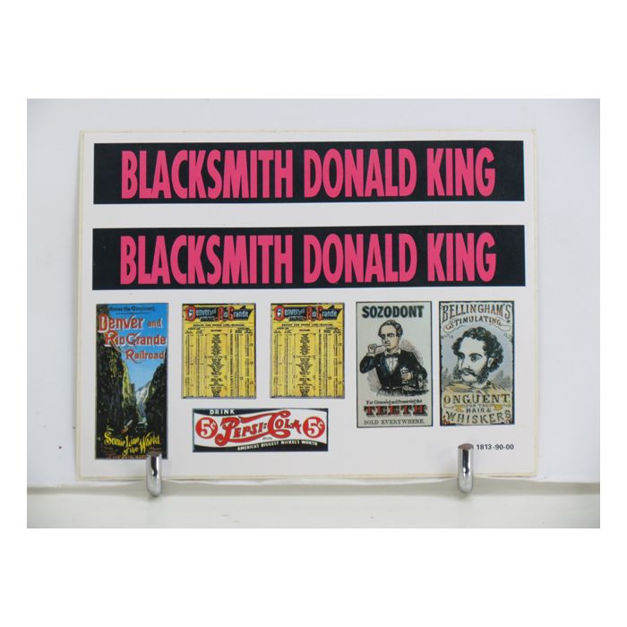 POLA Stickervel 092 Blacksmith Donald King 331813