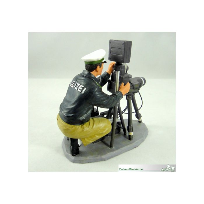 Prehm-miniaturen 500047 Polizist mit Radargerät Polizei
