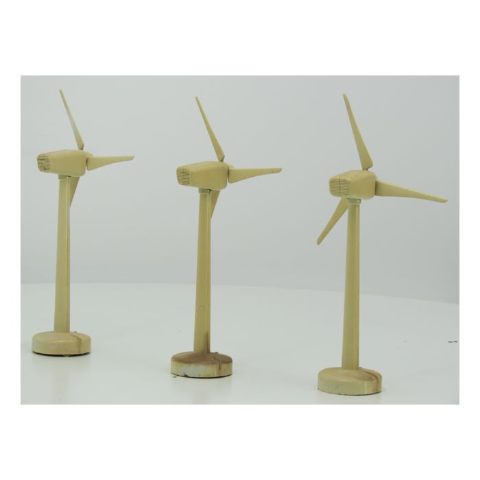Set  Miniatuur windmolens 3st Stationair model