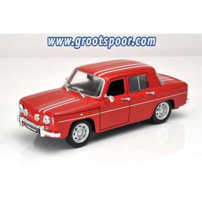 GSDCCwel 00024015r 1/24 1964 Renault 8 Gordini, red/white