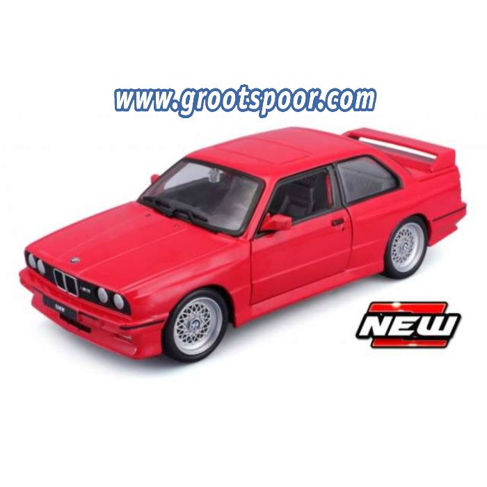GSDCCbur 00021100r 1/24 1988 BMW M3 (E30), red