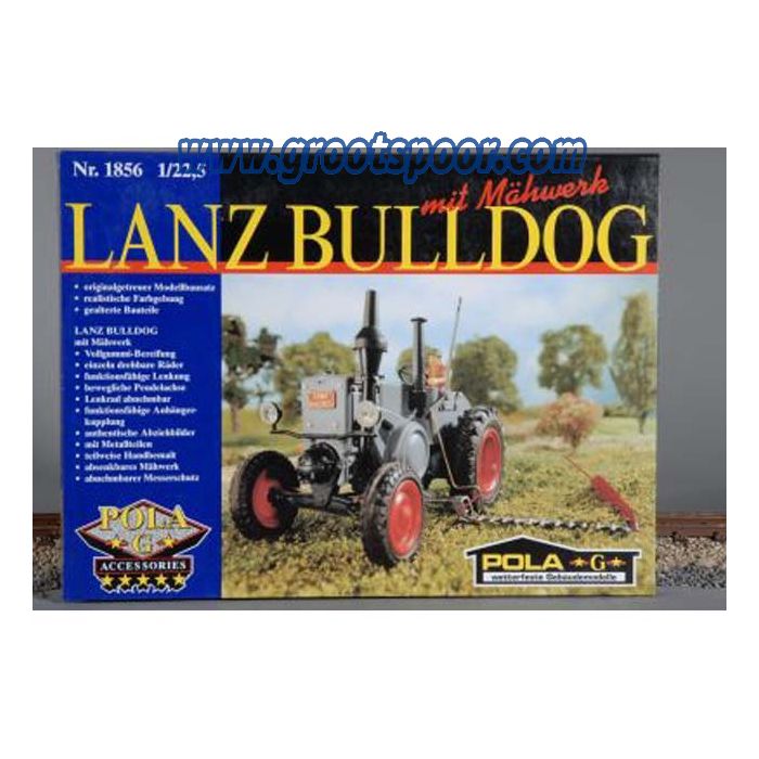 POLA 331856 Lanz Bulldog mit Mähwerk