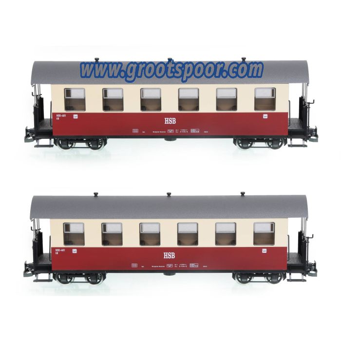 TRAINLINE45 3530828 2er Set HSB Wagen 900-500 und 900-445
