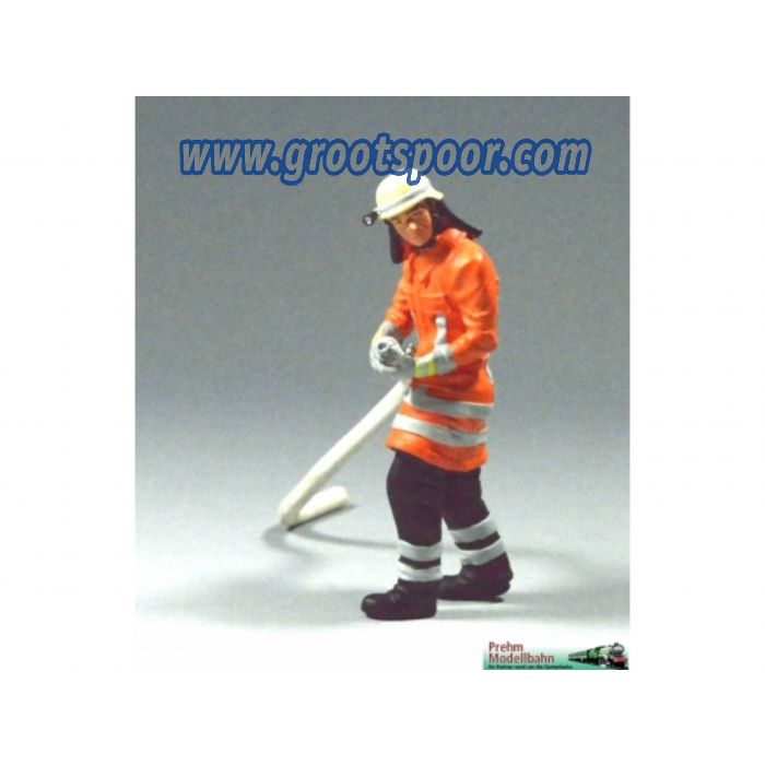 Prehm-miniaturen 500207 Feuerwehrman  Metallfigur