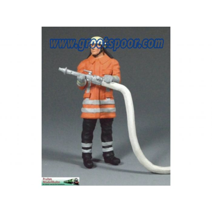 Prehm-miniaturen 500209 Feuerwehrman  Metallfigur