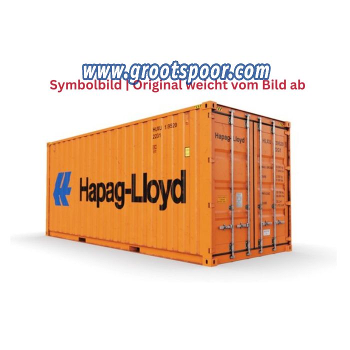 Schaal 1 Kiss 561 105 Container Hapag Loyd 20 ft braun