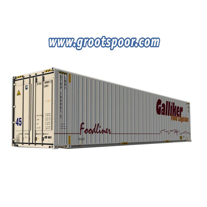 Schaal 1 Kiss 561 119 Container Galliker Food Logistik 40 ft