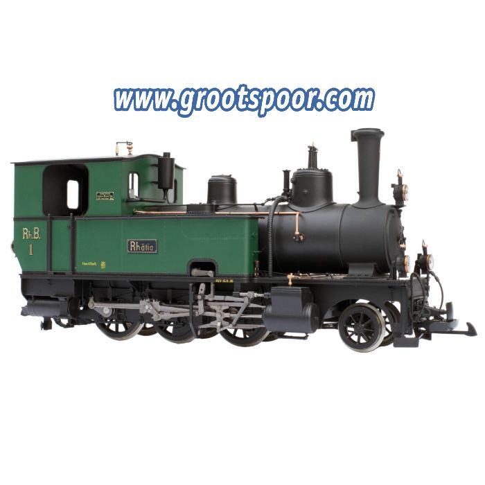 KISS 600 101 RhB Dampflokomotive G 3/4 | RhB Betr.Nr. 1 Rhätia