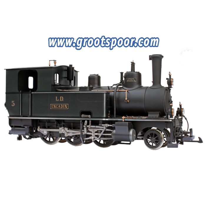 KISS 600 104 RhB Dampflokomotive G 3/4 | LD Betr.Nr. 5 Engadin