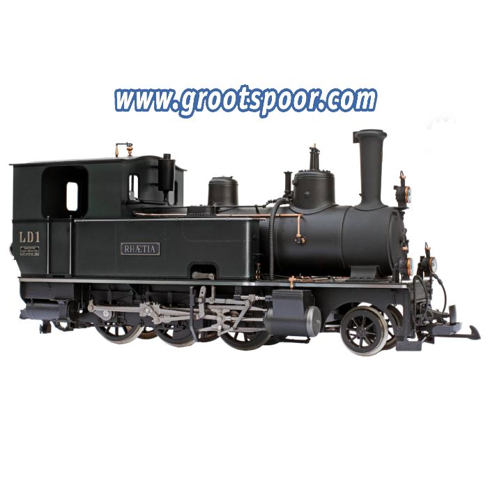 KISS 600 105 RhB Dampflokomotive G 3/4 | RhB Betr.Nr. 1 Rhätia