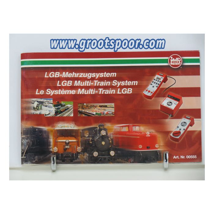 LGB bedienungsanleitung Mehrzugsystem 00555 