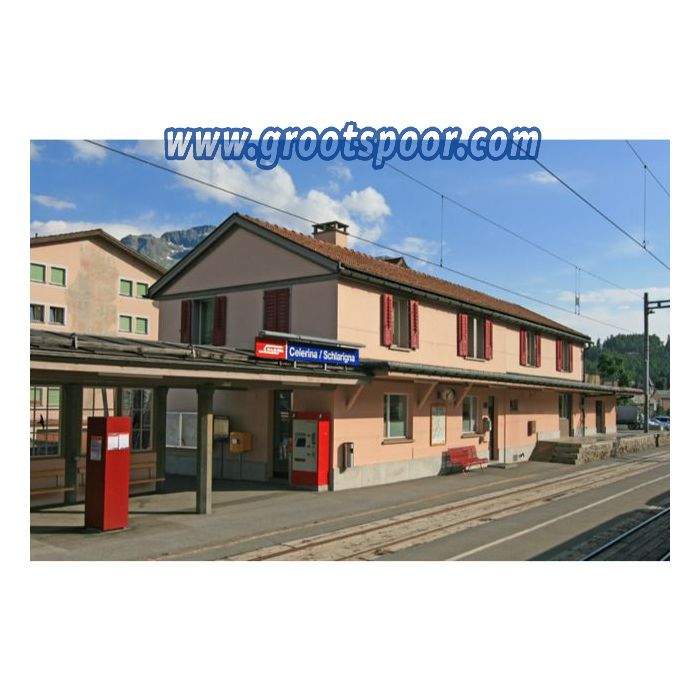 GSmm Bahnhof Celerina der RhB / Rhätische Bahn