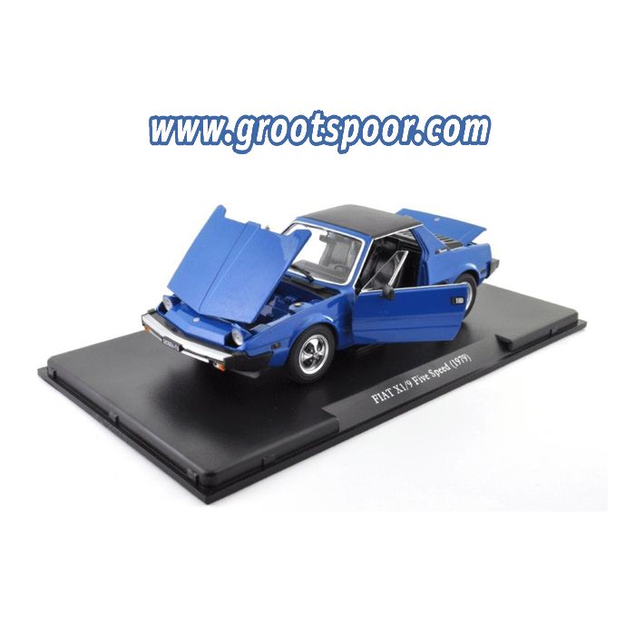 GSBROatl 00023 Fiat X1/9 Five Speed 1979 Blauw