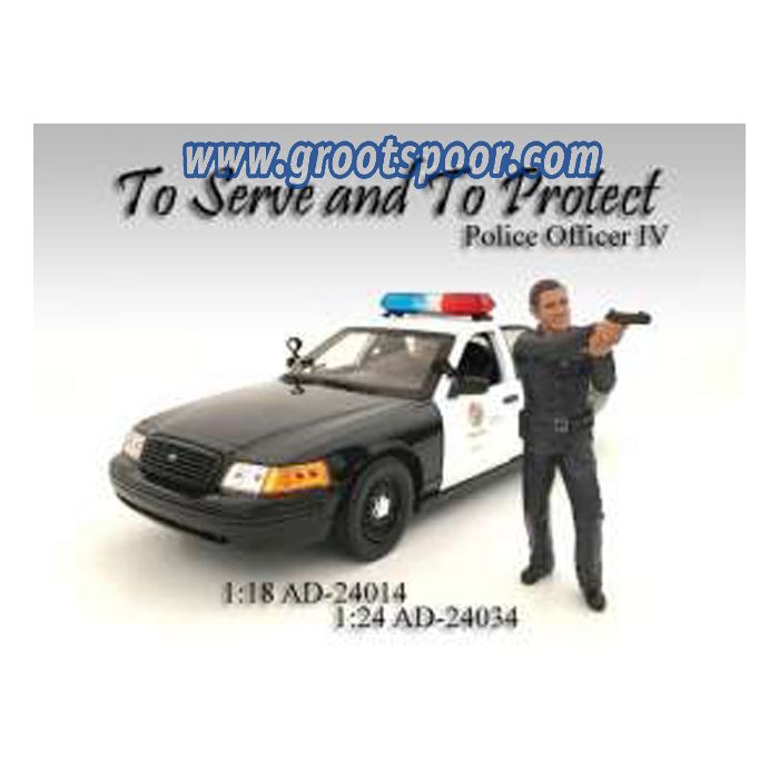 GSDCCad 00024034 1/24 Police Officer IV