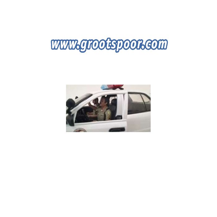 GSDCCad 00023827 Police Figures sitting in a car. Set of 2 figures