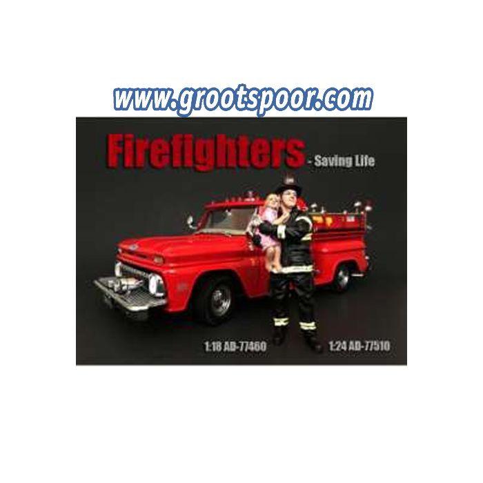 GSDCCad 00077510 1/24 Fire Fighter *Saving Life*