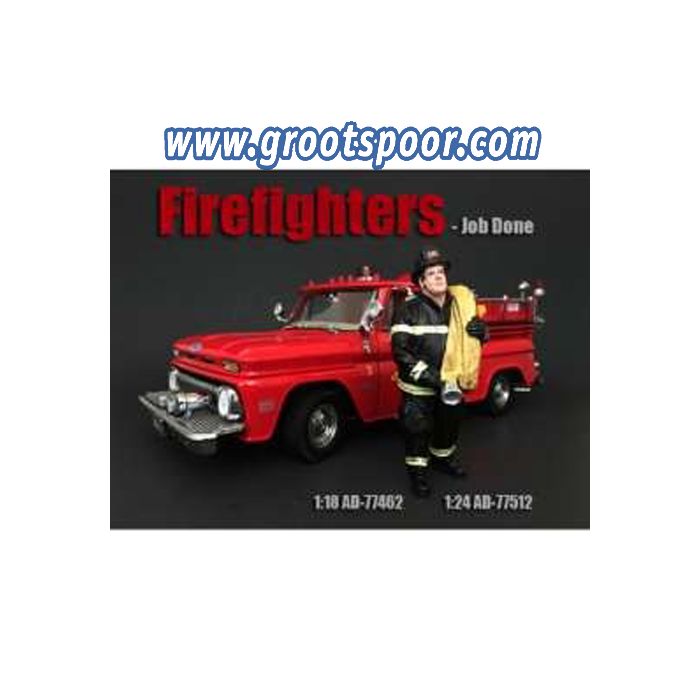 GSDCCad 00077512 1/24 Fire Fighter *Job Done*