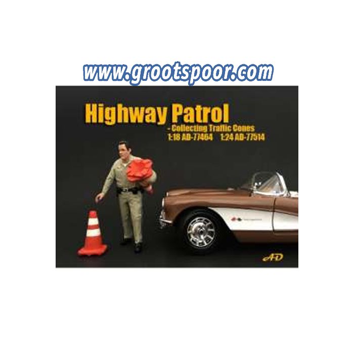 GSDCCad 00077514 1/24 Police Series Highway Patrol Figure II
