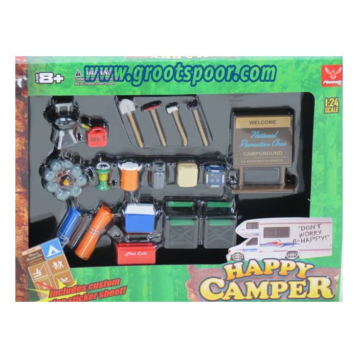 GSDCChg 00018430 Happy Camper Accessories 1:24