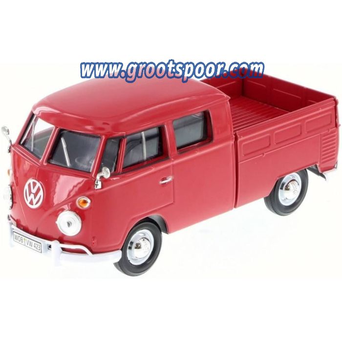 GSDCCmax 00079343r 1/24 Volkswagen Type 2 (T1) Pickup, wax red