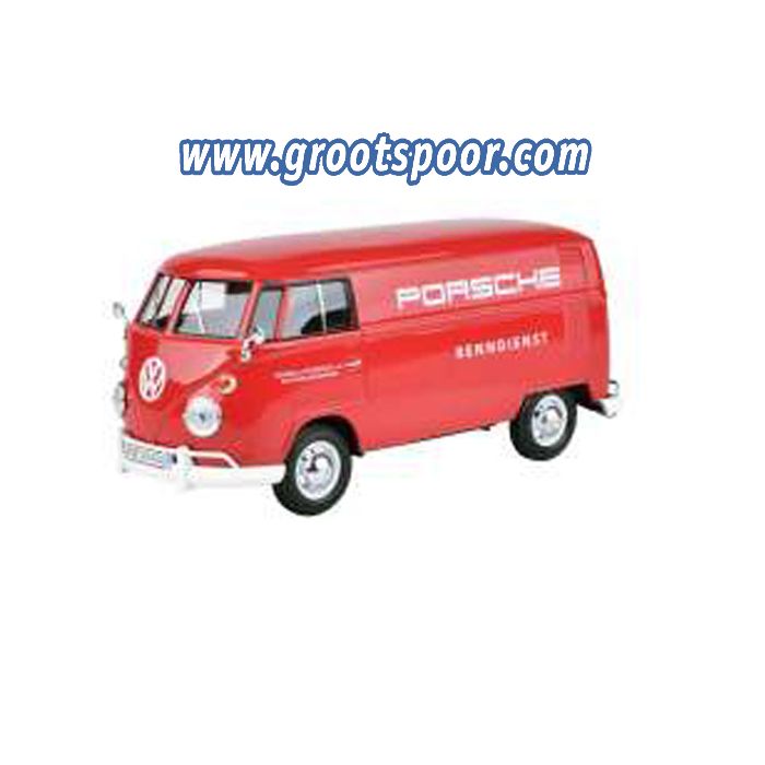 GSDCCmax 00079557 Volkswagen Type 2 (T1) Delivery Van *Porsche Renndienst*, red