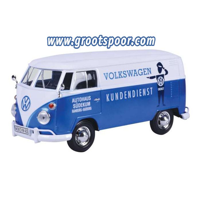 GSDCCmax 00079573 Volkswagen Type 2 (T1) Delivery van *Kundendienst*, blue/white