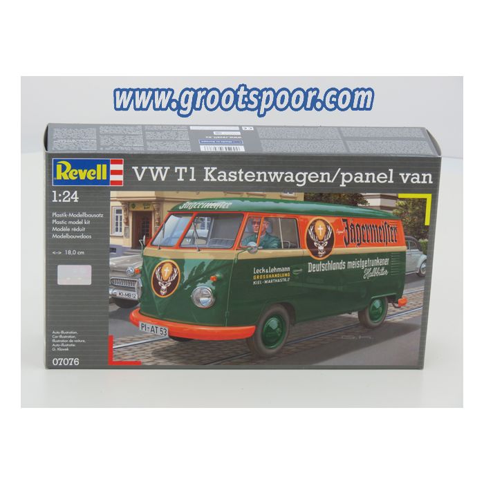 GSDCCrev00007076 1963 Volkswagen T1 Transporter *Jagermeister*, plastic modelkit