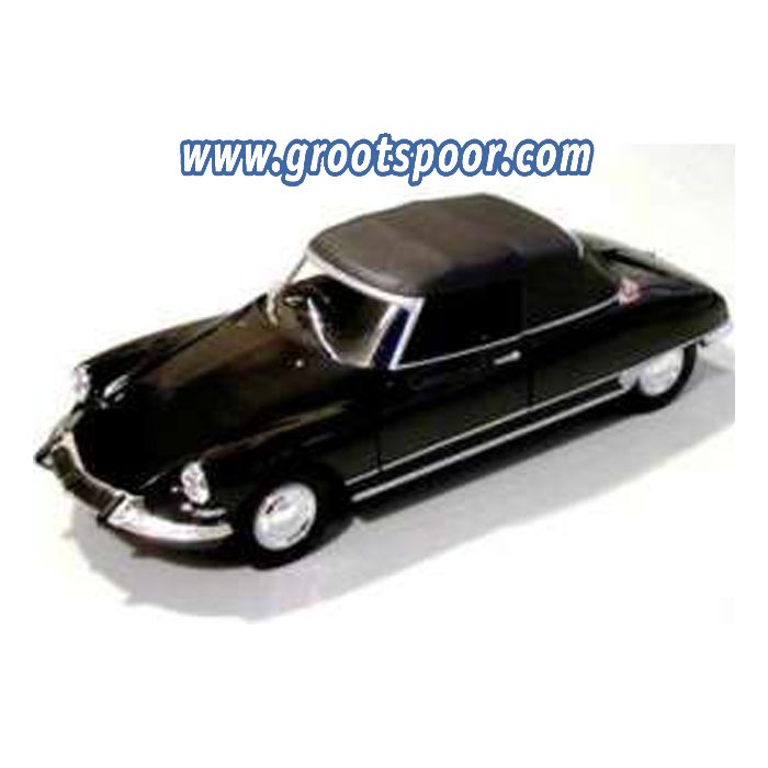 GSDCCwel 00022506Hbk 1/24 Citroen DS 19 Cabriolet with closed softtop, black