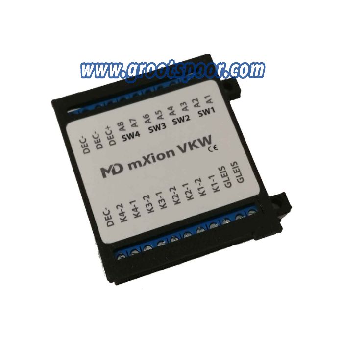 Mxion 4111 VKW (4 fach Weichen, 8 fach Funktionsdecoder, 8 geschützte Kontakteingänge)