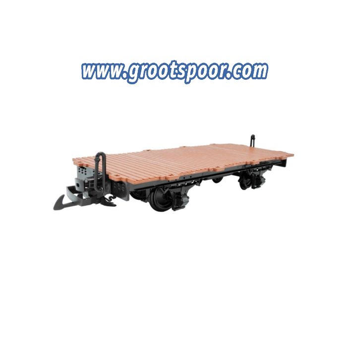 Mxion 0084-0003 Güterwagen Flachwagen modular Bodemplatte: Braun