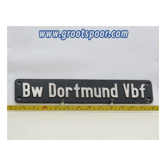 Lokschild Bw Dortmund Vbf
