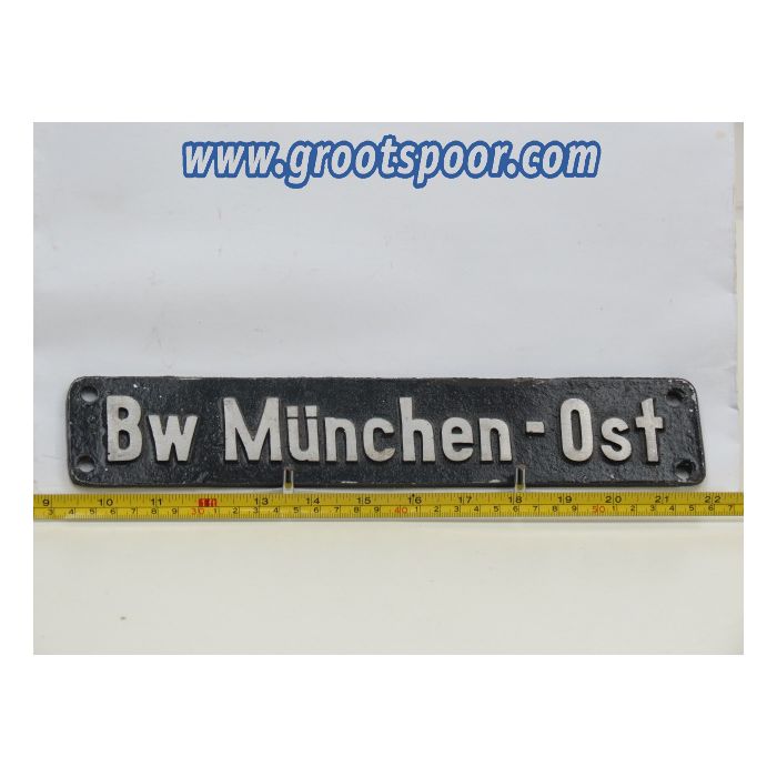 Lokschild Bw München-Ost