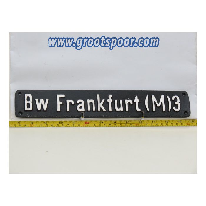Lokschild Bw Frankfurt (M)3