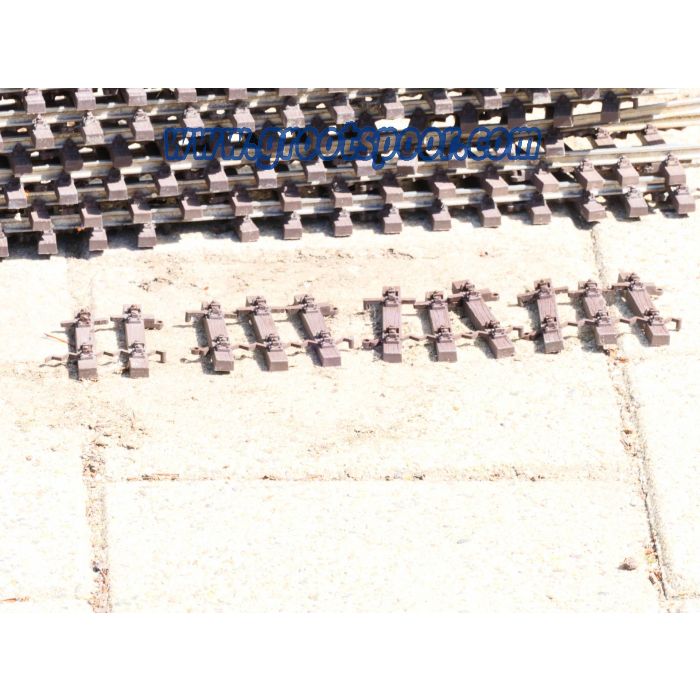 Scheba RVS Flex-rail pakket Nr 4 Totaal 17,1 Meter