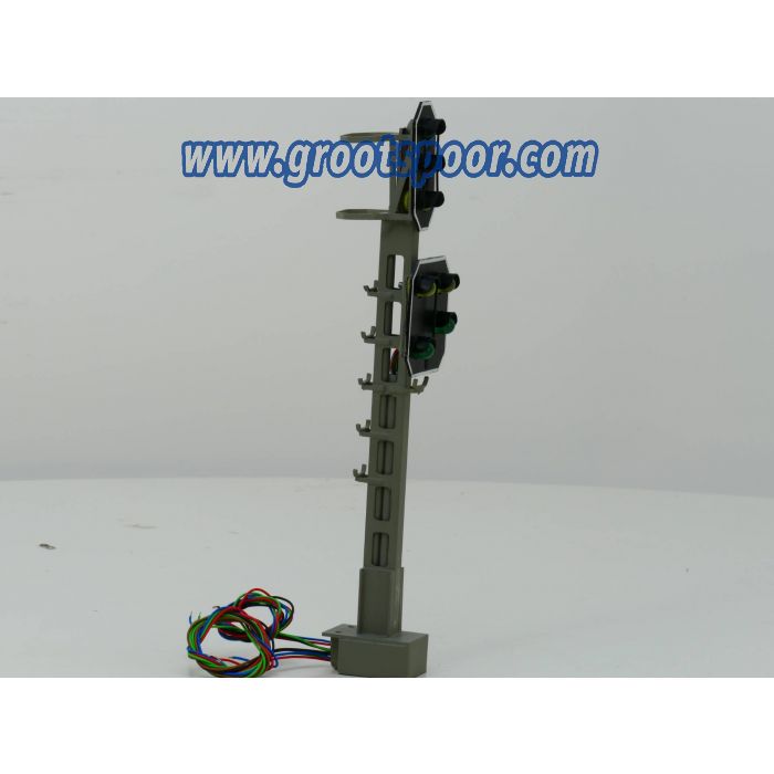 Semaphore AG 38/10304 Rhb Haubtsignal mitt Vorsignal, Voll Metall Ausfürung