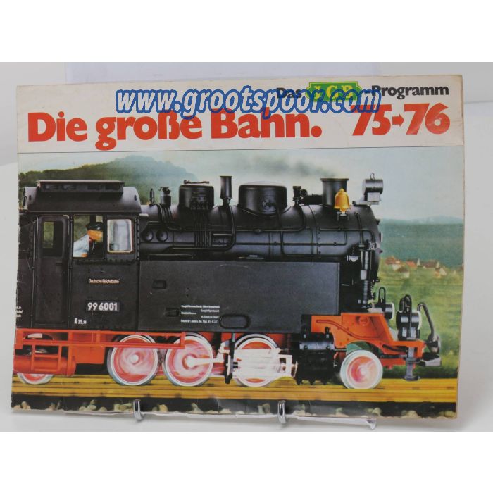 Das LGB Programm 75-76 Die Große Bahn aus dem Hause Lehmann