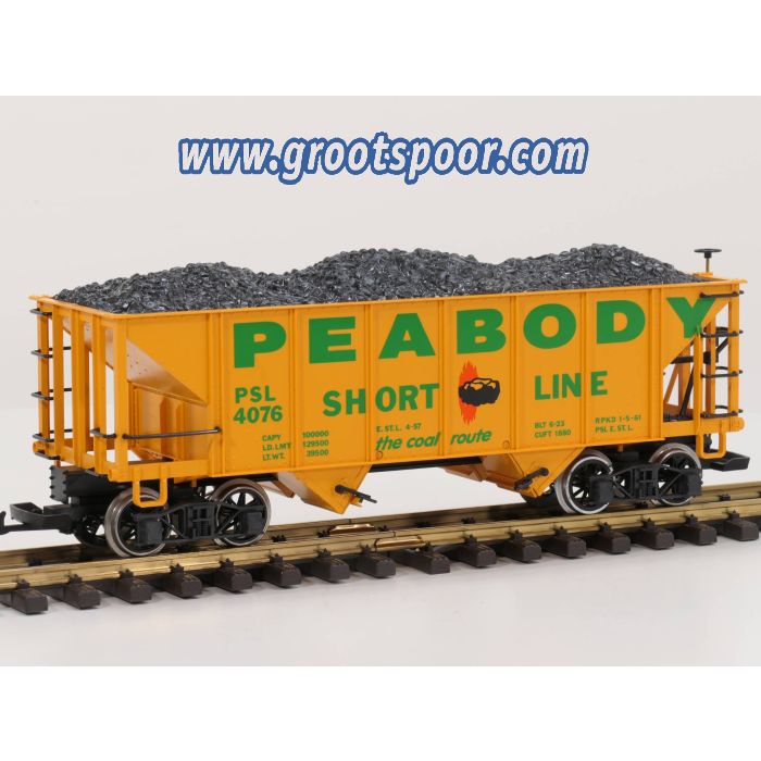 LGB 4076 - X01 Peabody Short Line Coal, Metallrader