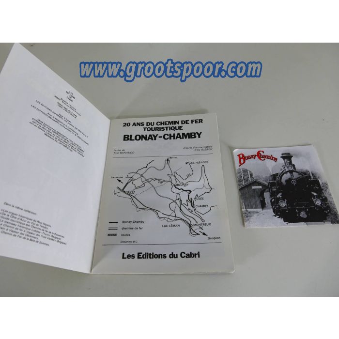 Verzameling boeken over Zwitserse spoorwegen #3067