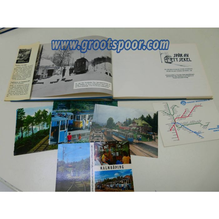 Verzameling boeken over Scandinavische spoorwegen #3069