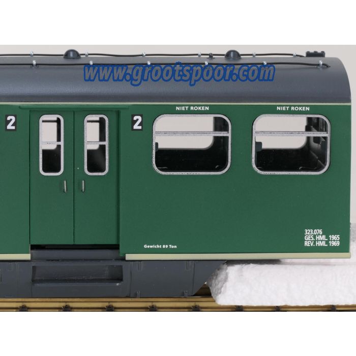 Stoom & Spoor NS Mat 46 groen No 241 voor de LGB baan